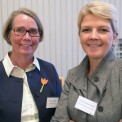 Ingrid Lundberg, professor i reumatologi KI och Soffia Gudbjörnsdottir, ansvarig Nationella Diabetesregistret